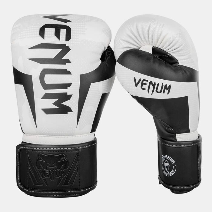 Venum Elite Boxing Gloves White Venum Elite Boxing Gloves White image number 1