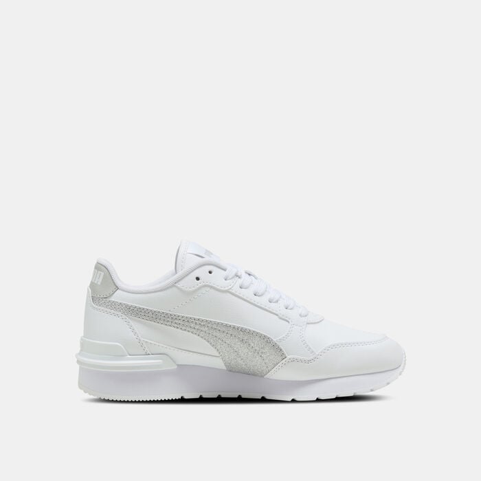 PUMA Kids' ST Runner v4 SL Shoes White PUMA Kids' ST Runner v4 SL Shoes White image number 2