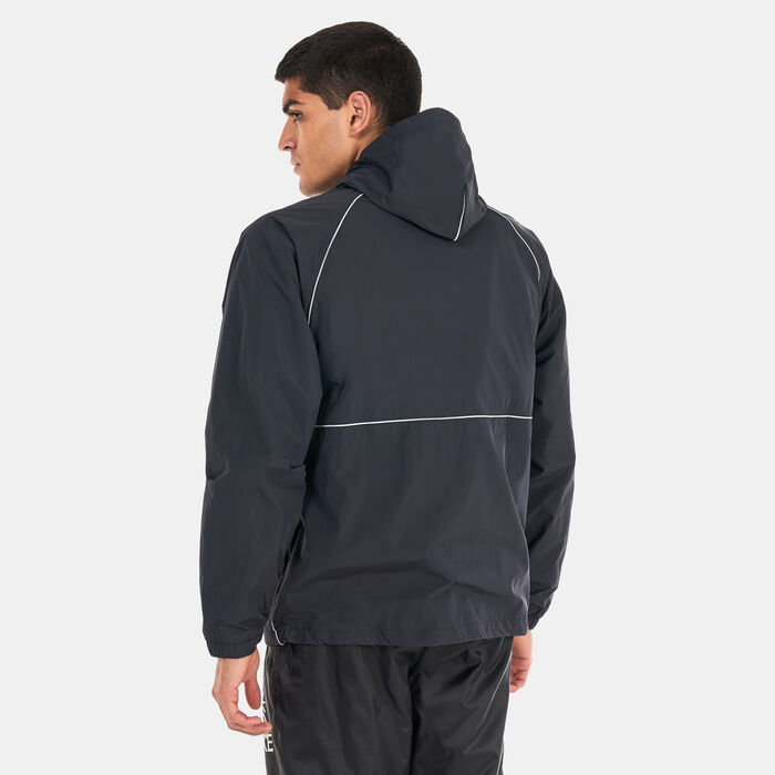 Nike Men's Air Full-Zip Hooded Woven Jacket Black Nike Men's Air Full-Zip Hooded Woven Jacket Black image number 1