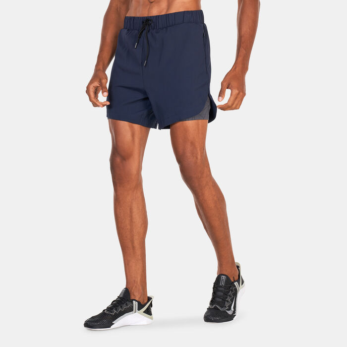 SQUATWOLF Men's Limitless 2-in-1 Training Shorts Blue SQUATWOLF Men's Limitless 2-in-1 Training Shorts Blue image number 0