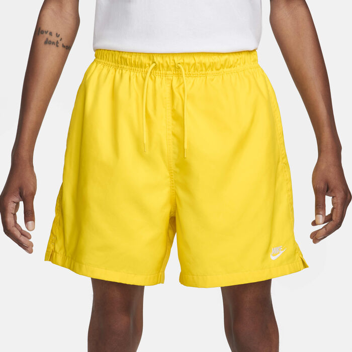 Nike Men's Club Woven Flow Shorts yellow Nike Men's Club Woven Flow Shorts yellow image number 1