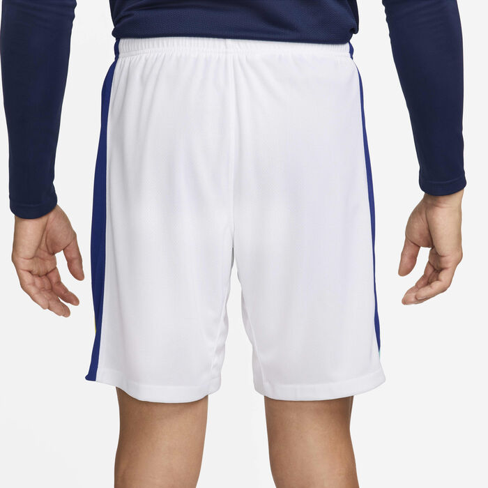 Nike Men's Brazil 2024 Stadium Away Dri-FIT Football Replica Shorts White Nike Men's Brazil 2024 Stadium Away Dri-FIT Football Replica Shorts White image number 2