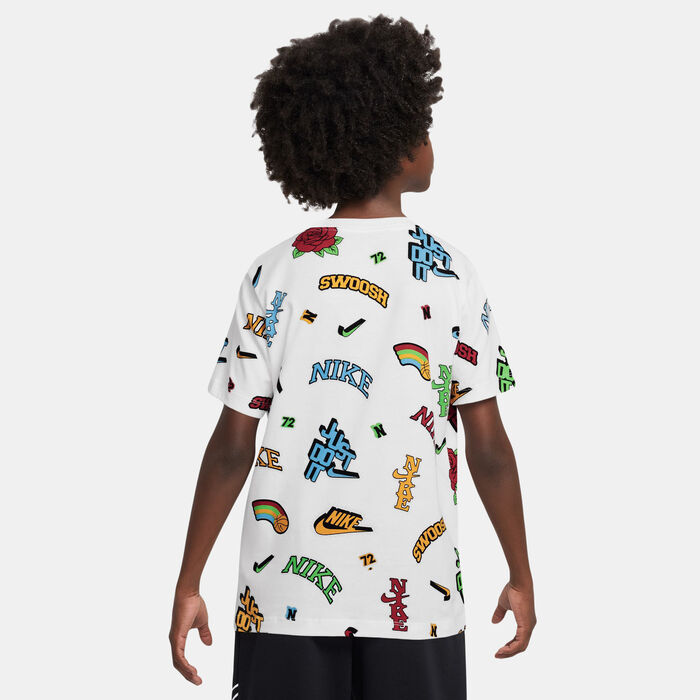 Nike Kids' Sportswear T-Shirt Black Nike Kids' Sportswear T-Shirt Black image number 1