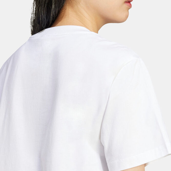 adidas Women's Essentials T-Shirt White adidas Women's Essentials T-Shirt White image number 4
