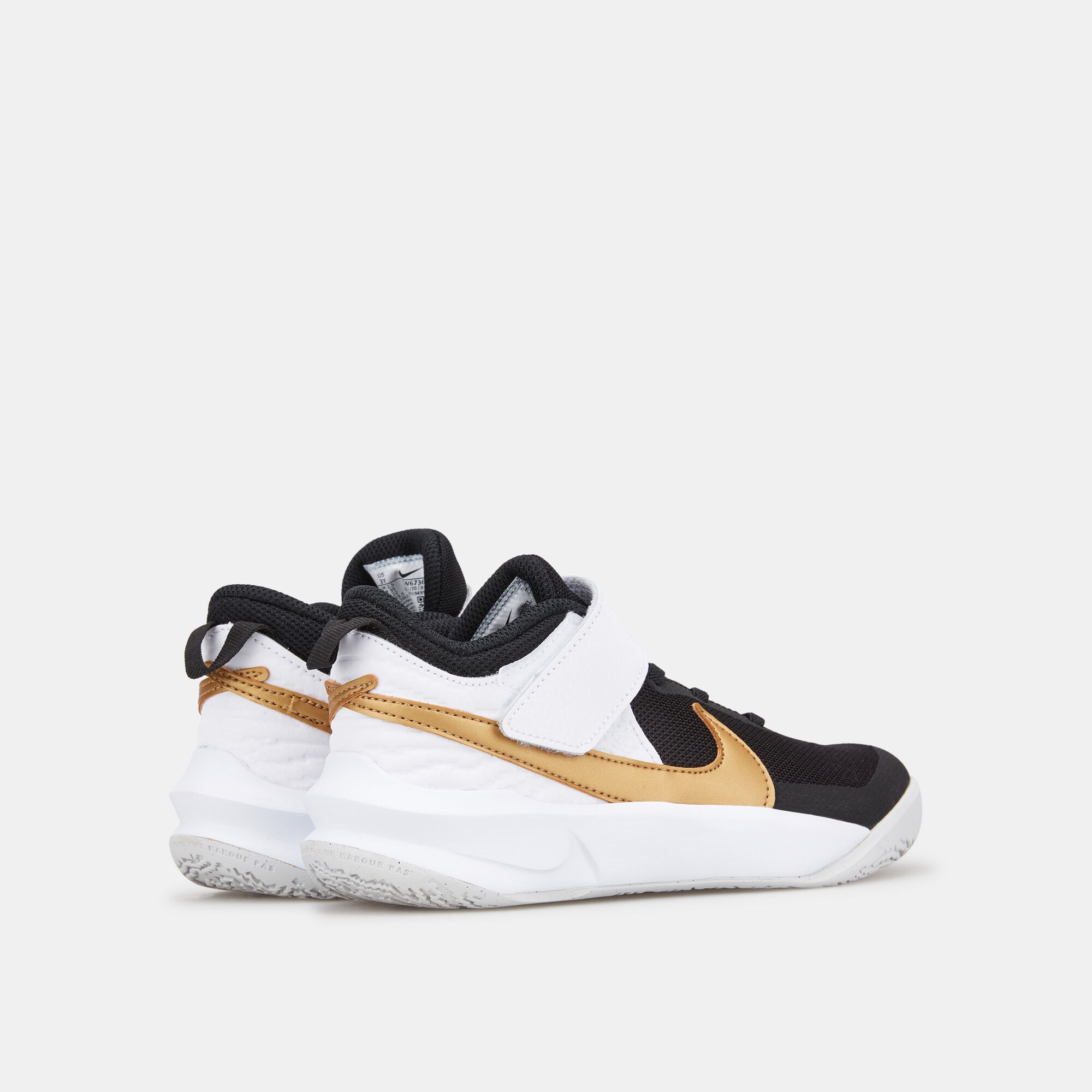 Kids Team Hustle D 10 Shoe White Nike in KSA SSS