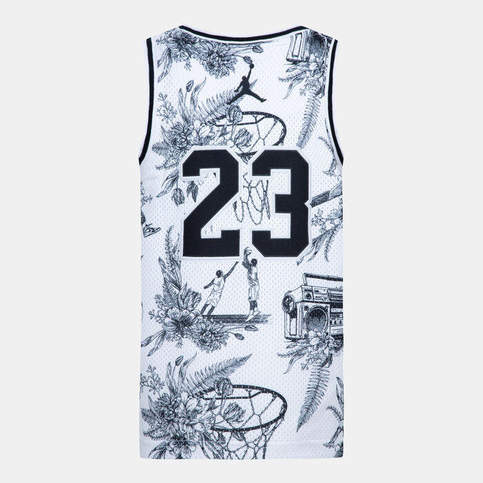 Nike Kids' 23 Printed Jersey White Nike Kids' 23 Printed Jersey White image number 1