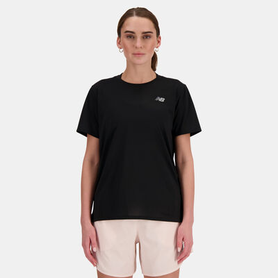 New Balance Women's Sport Essentials Training T-Shirt  Black