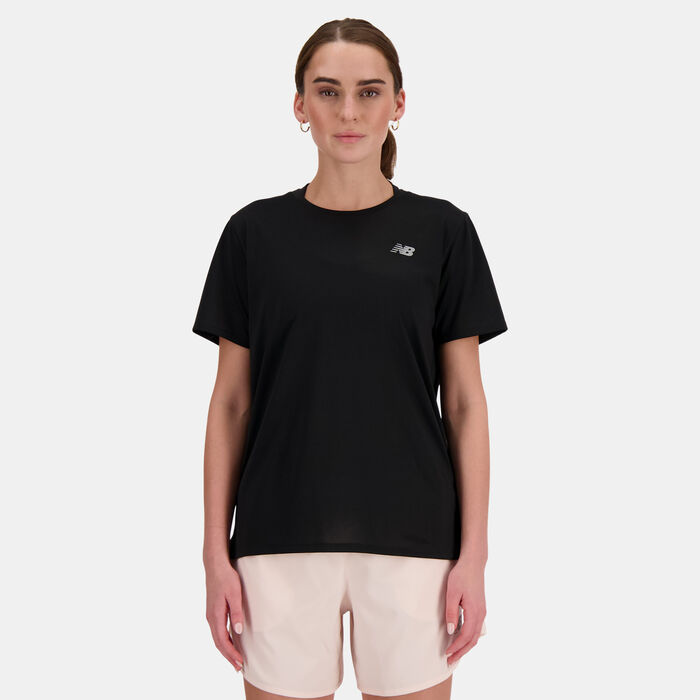 New Balance Women's Sport Essentials Training T-Shirt  Black image number 0