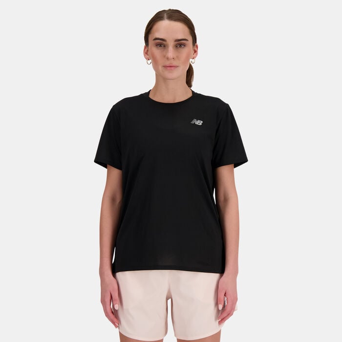 New Balance Women's Sport Essentials Training T-Shirt Black New Balance Women's Sport Essentials Training T-Shirt Black image number 0