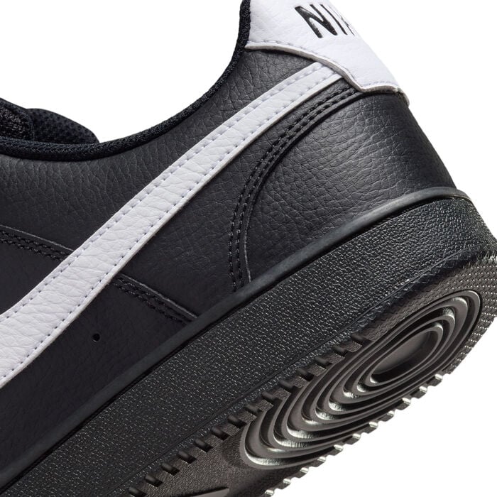Nike Men's Court Vision Low Shoes Black Nike Men's Court Vision Low Shoes Black image number 5