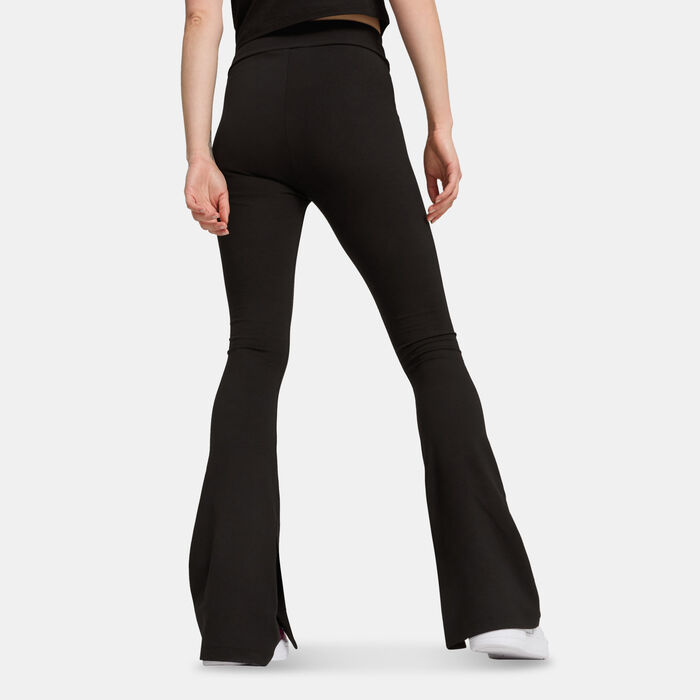 PUMA Women's Classics Flared Leggings Black image number 1
