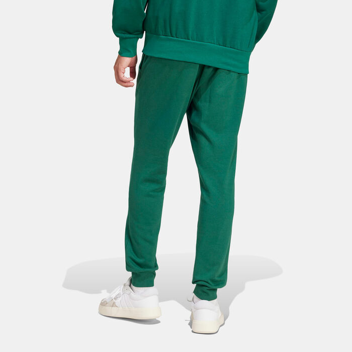 adidas Men's Essentials Feelcozy Sweatpants Green adidas Men's Essentials Feelcozy Sweatpants Green image number 1