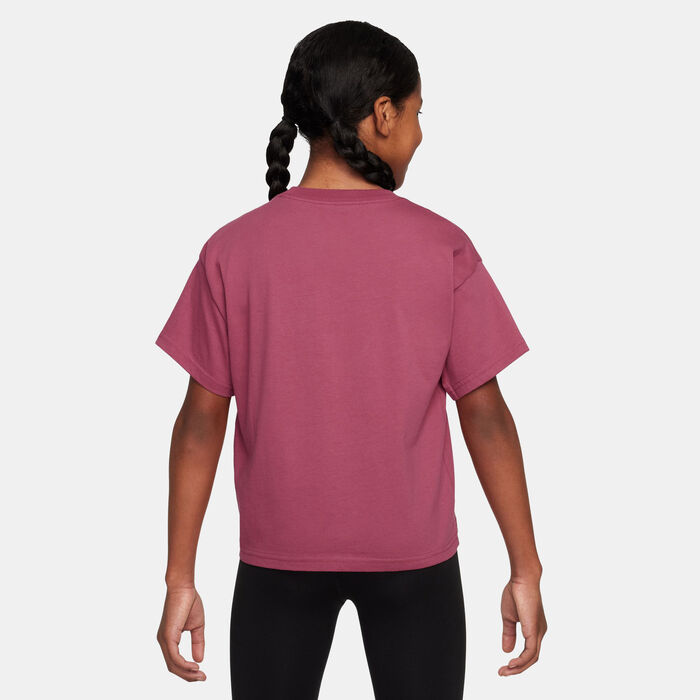 Nike Kids' Sportswear T-Shirt Pink Nike Kids' Sportswear T-Shirt Pink image number 1