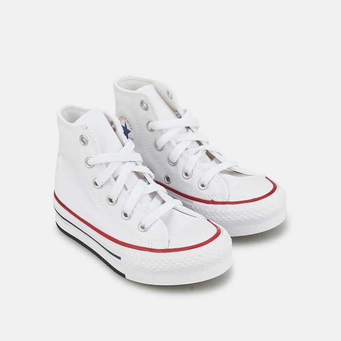 Converse Kids' Chuck Taylor All Star EVA Lift Platform Unisex Shoe (Younger Kids) White Converse Kids' Chuck Taylor All Star EVA Lift Platform Unisex Shoe (Younger Kids) White image number 1