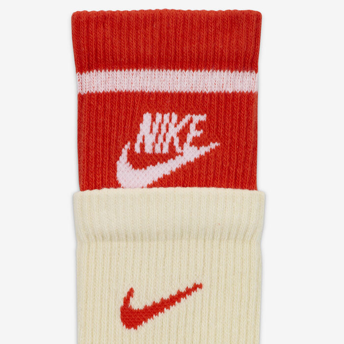 Nike Everyday Plus Cushioned Crew Socks Beige Nike Everyday Plus Cushioned Crew Socks Beige image number 3