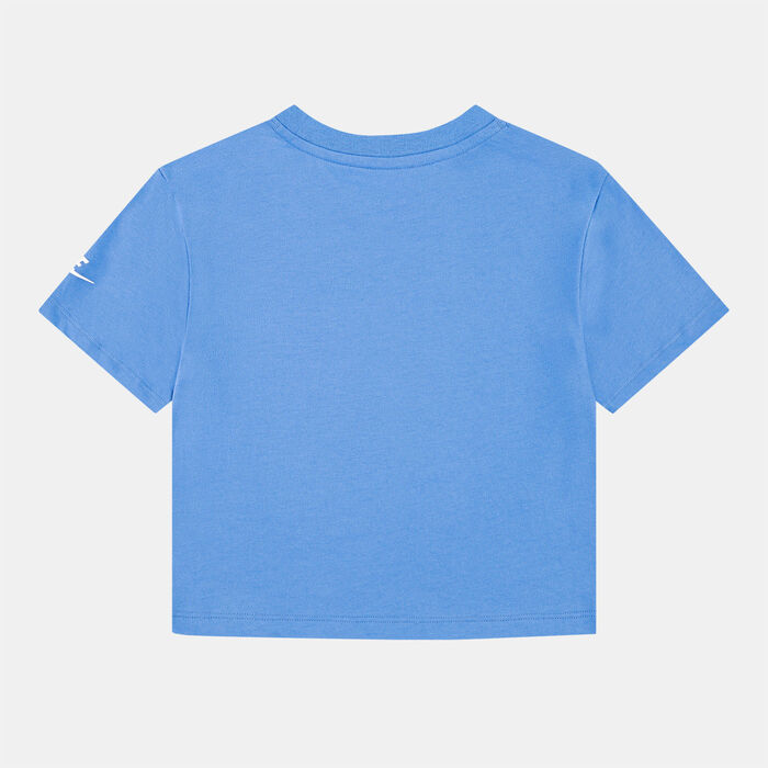 Nike Kids' Flow-Ral Graphic T-Shirt Blue Nike Kids' Flow-Ral Graphic T-Shirt Blue image number 1