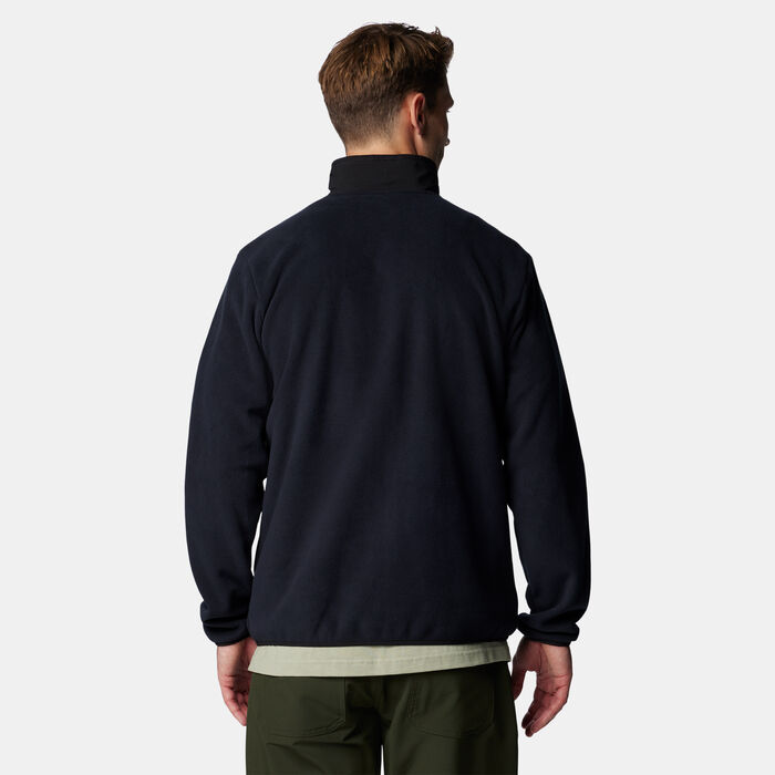Columbia Men's Sequoia Grove Fleece Full-Zip Jacket Black Columbia Men's Sequoia Grove Fleece Full-Zip Jacket Black image number 2