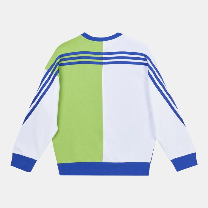 adidas Kids' Disney Toy Story Crew Sweatshirt Blue adidas Kids' Disney Toy Story Crew Sweatshirt Blue image number 1