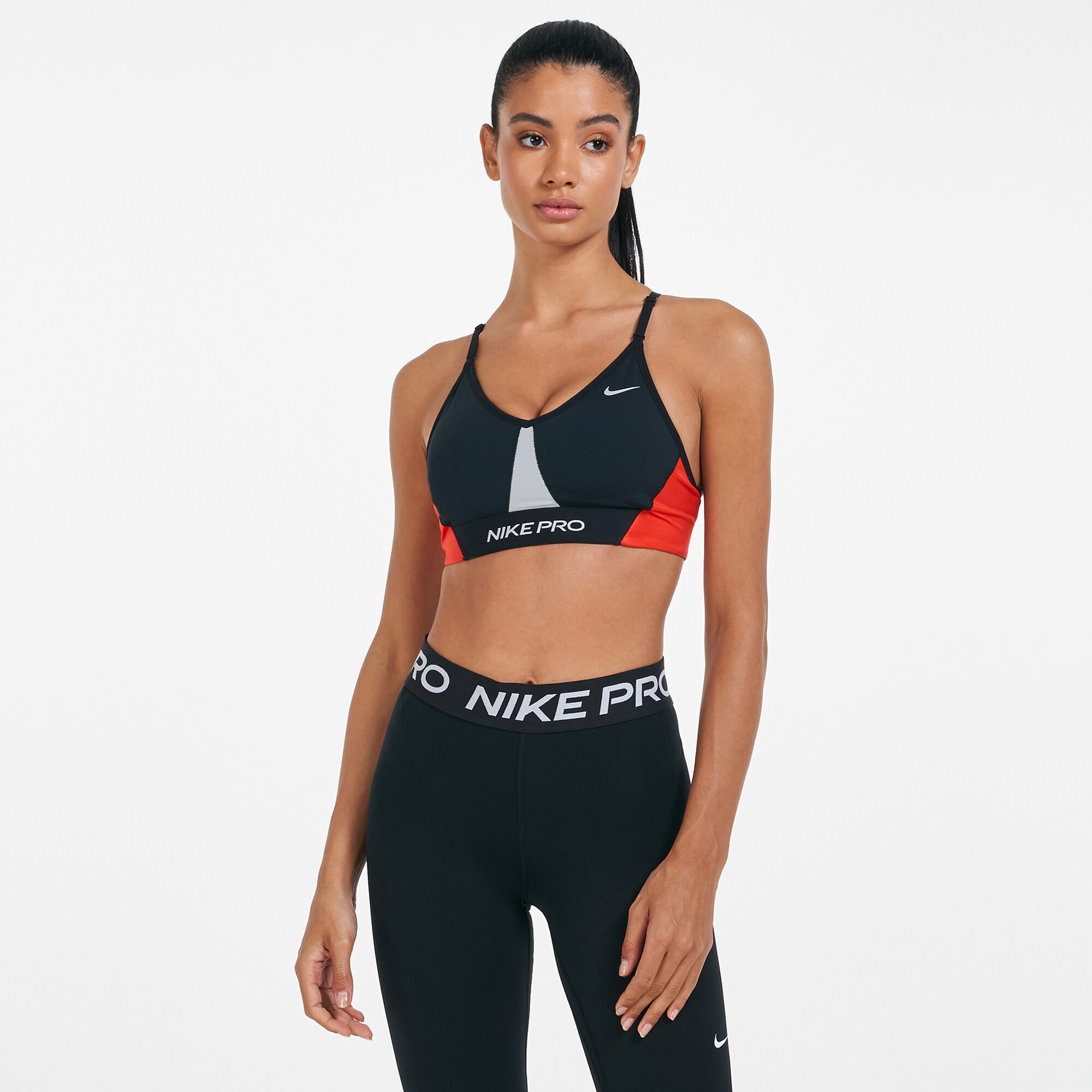 Buy Nike Women's Pro Dri-FIT Indy Sports Bra Black in KSA -SSS
