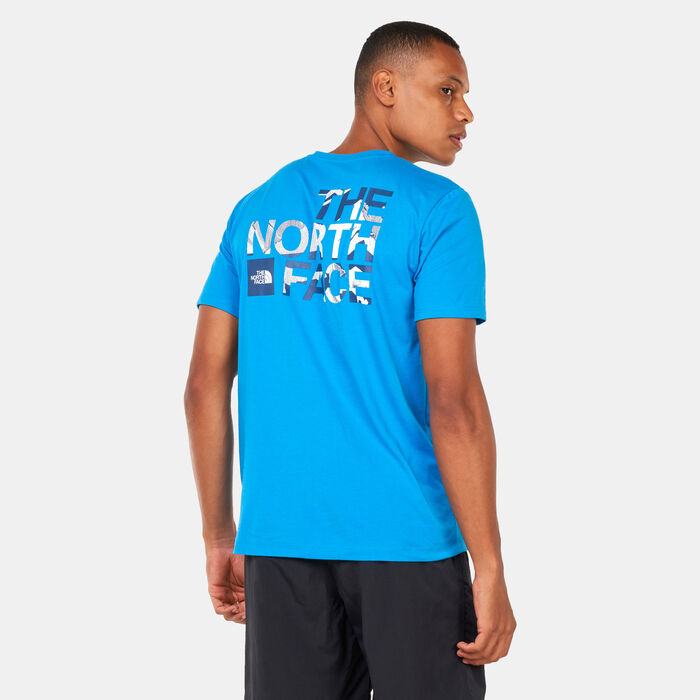 The North Face Men's Foundation Graphic T-Shirt Beige The North Face Men's Foundation Graphic T-Shirt Beige image number 1