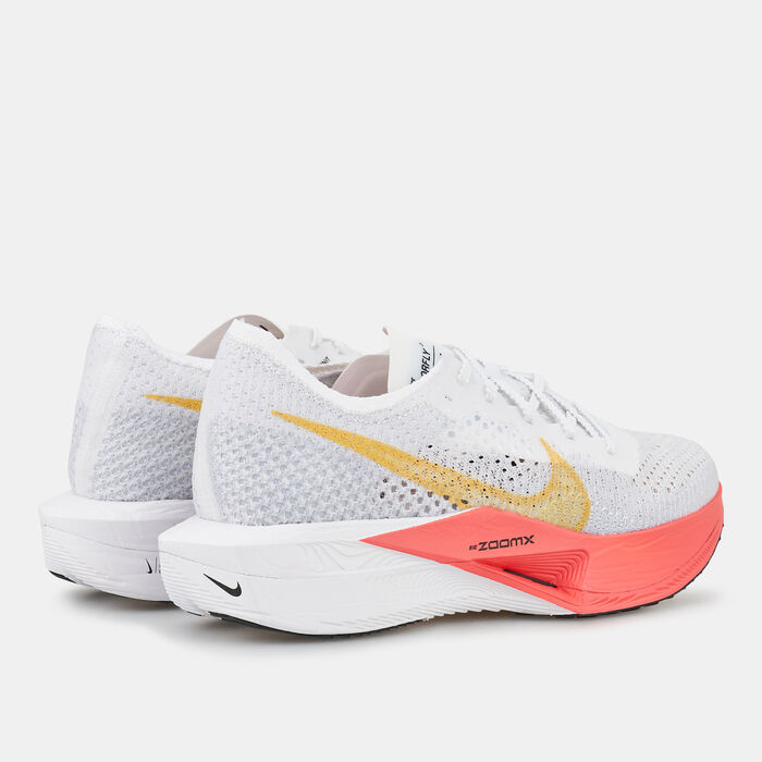 Nike Women's Vaporfly 3 Road Racing Shoes White Nike Women's Vaporfly 3 Road Racing Shoes White image number 2