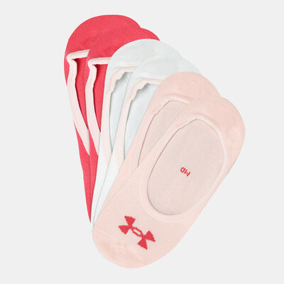 Under Armour UA Essential LOLO Liner Socks (3 Pack) Pink Under Armour UA Essential LOLO Liner Socks (3 Pack) Pink