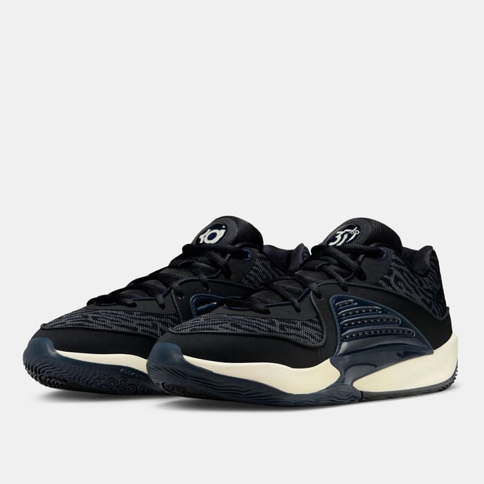 Nike Men's KD16 Basketball Shoes Black Nike Men's KD16 Basketball Shoes Black image number 2