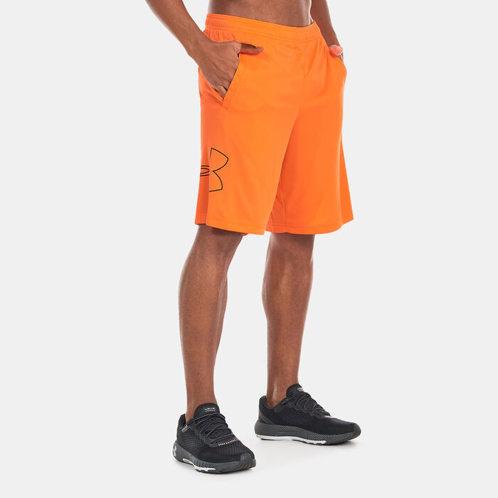 Under Armour Men's UA Tech™ Graphic Shorts Orange Under Armour Men's UA Tech™ Graphic Shorts Orange image number 0