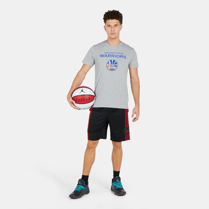 New Era Men's NBA Golden State Warriors T-Shirt Grey New Era Men's NBA Golden State Warriors T-Shirt Grey image number 2