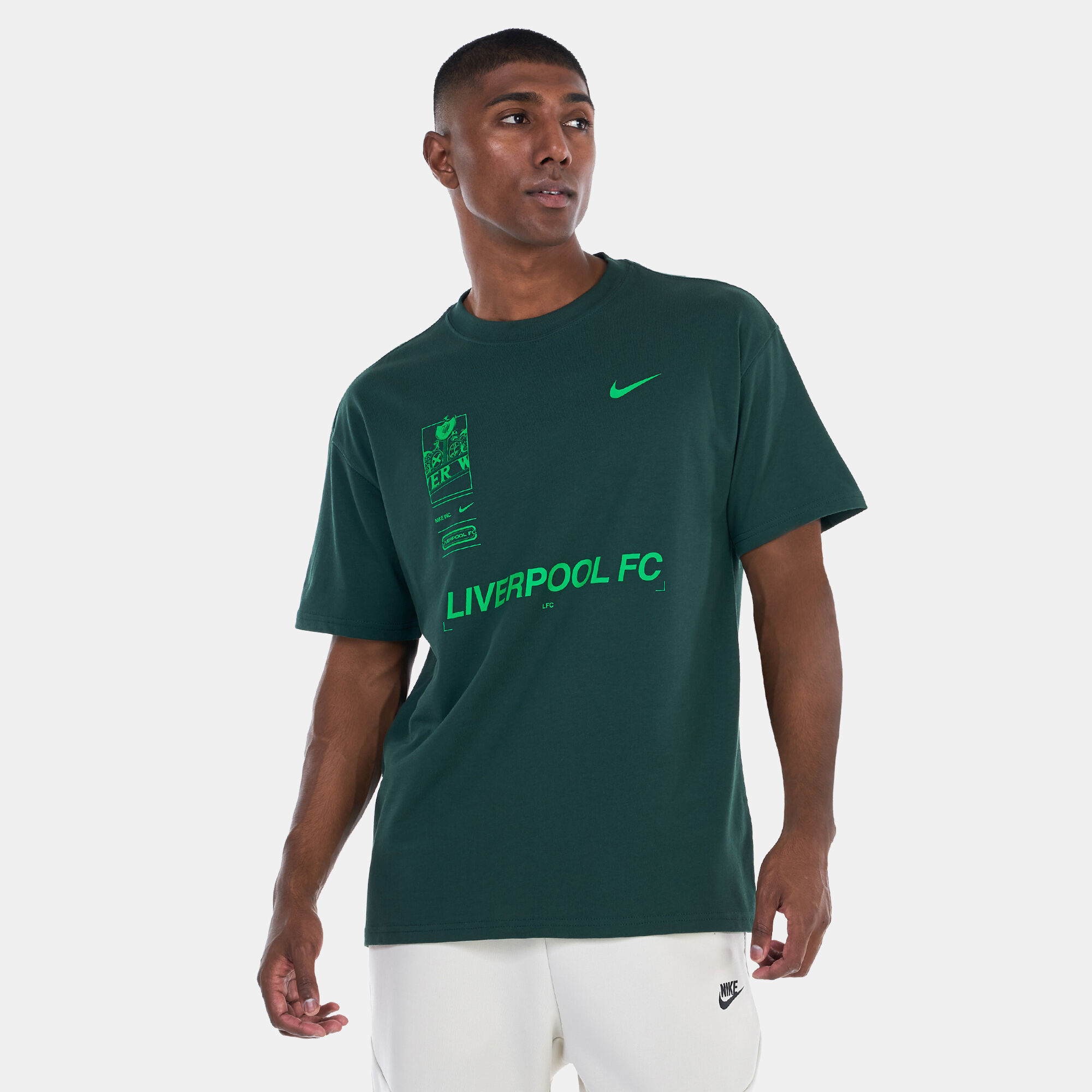 T-shirt Nike Football Liverpool FC Max90 pour homme. Nike LU