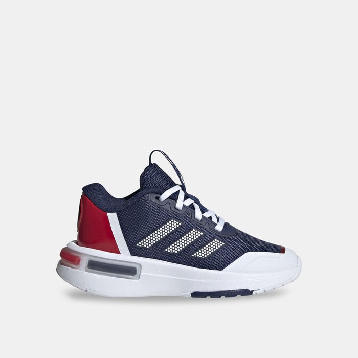 adidas Kids' Marvel's Captain America Racer Shoes Blue adidas Kids' Marvel's Captain America Racer Shoes Blue image number 0
