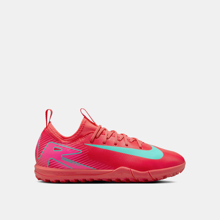 Nike Kids' Mercurial Vapor 16 Academy Turf Ground Football Shoes Red image number 0