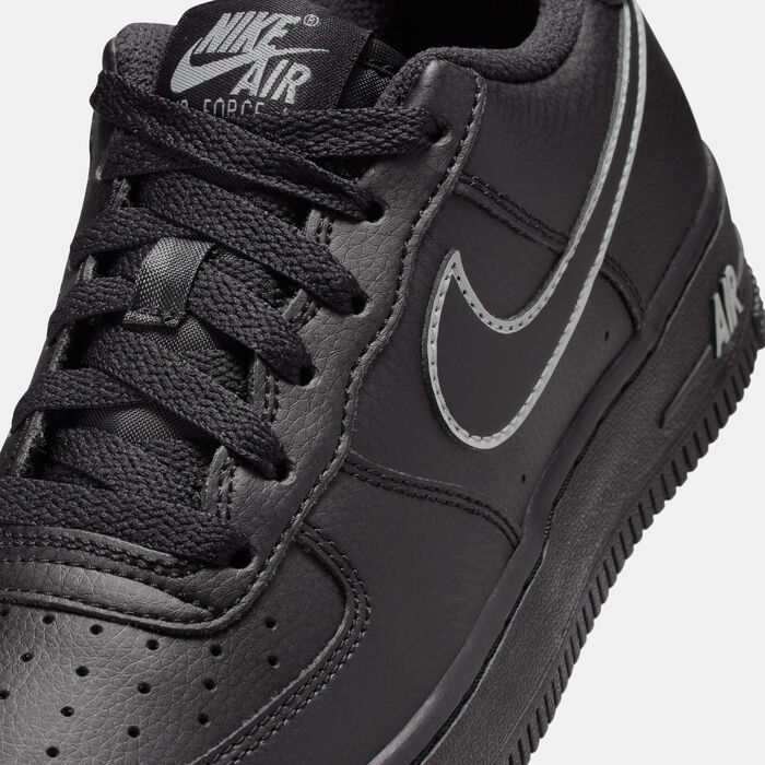 Nike Kids' Air Force 1 Shoes Black image number 4