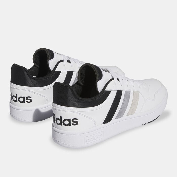 adidas Men's Hoops 3.0 Classic Vintage Shoes Black adidas Men's Hoops 3.0 Classic Vintage Shoes Black image number 2