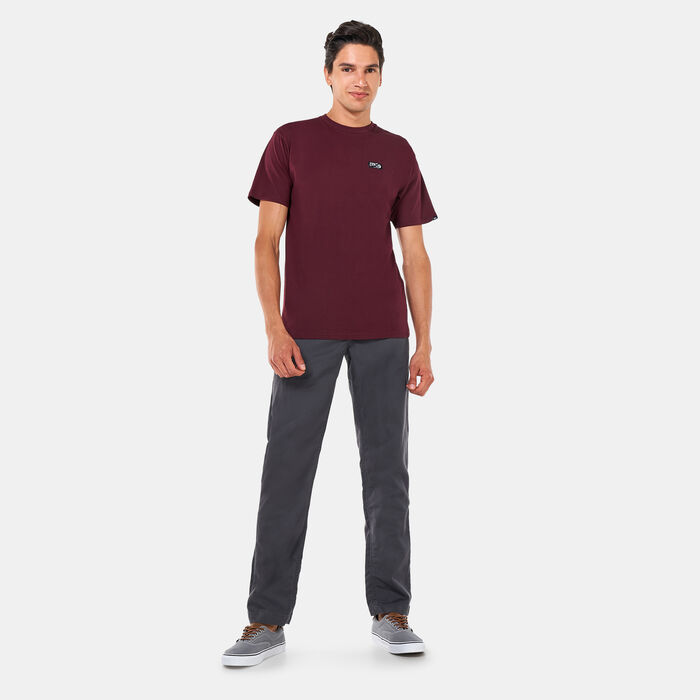 Vans Men's Caballero Dragon Patch T-Shirt Red Vans Men's Caballero Dragon Patch T-Shirt Red image number 2