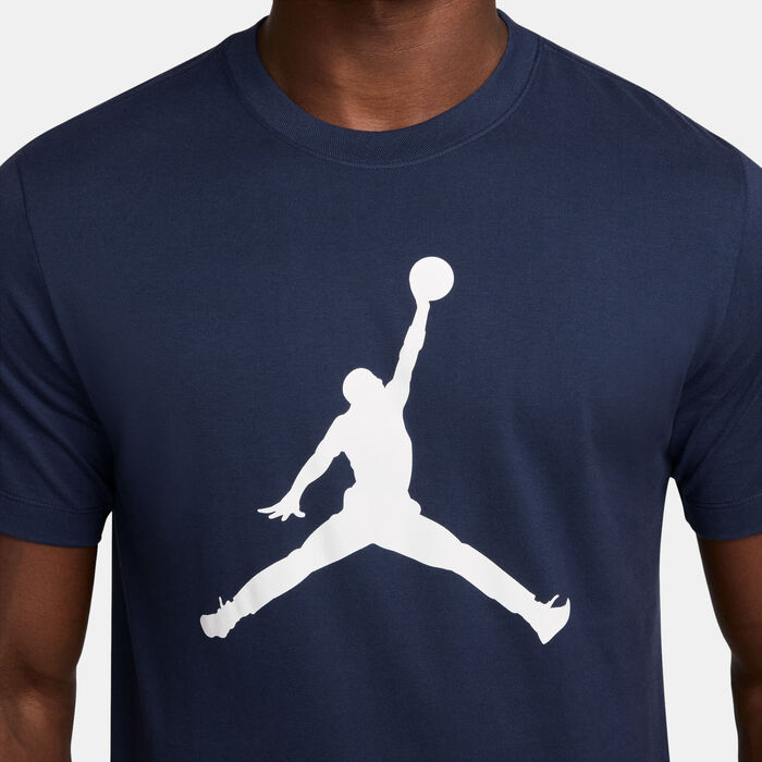 Jordan Men's Jumpman Crew T-Shirt Blue image number 2