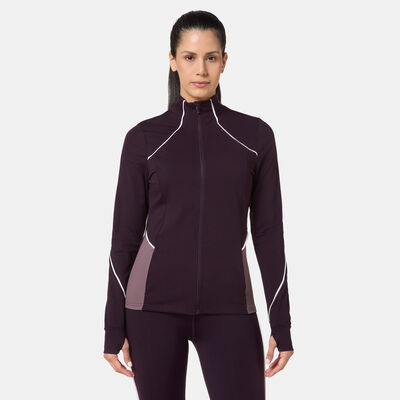 Sun and Sand Sports Women's Piping Jacket Purple