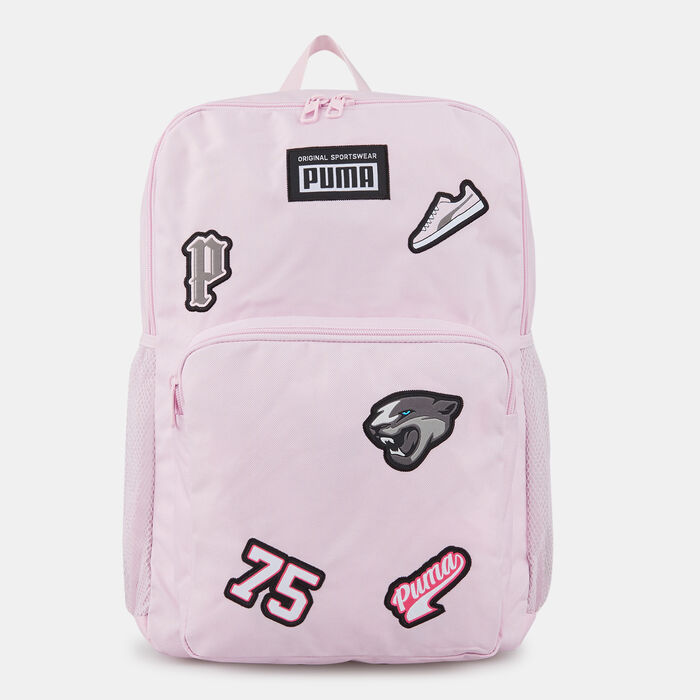 PUMA Men's Patch Backpack Pink PUMA Men's Patch Backpack Pink image number 0