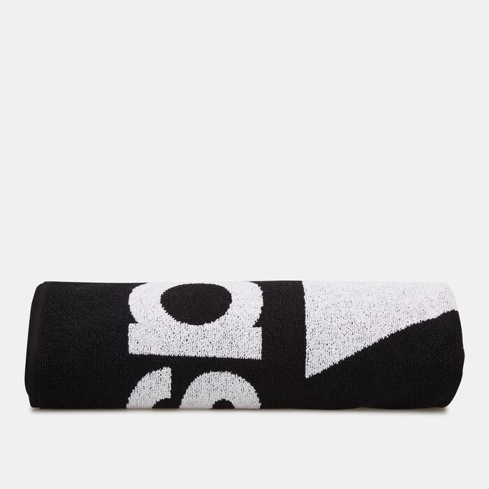 adidas Logo Large Towel Black adidas Logo Large Towel Black image number 0