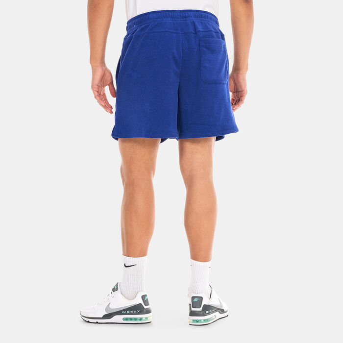 Nike Men's Club Fleece Terry Flow Shorts Blue Nike Men's Club Fleece Terry Flow Shorts Blue image number 1