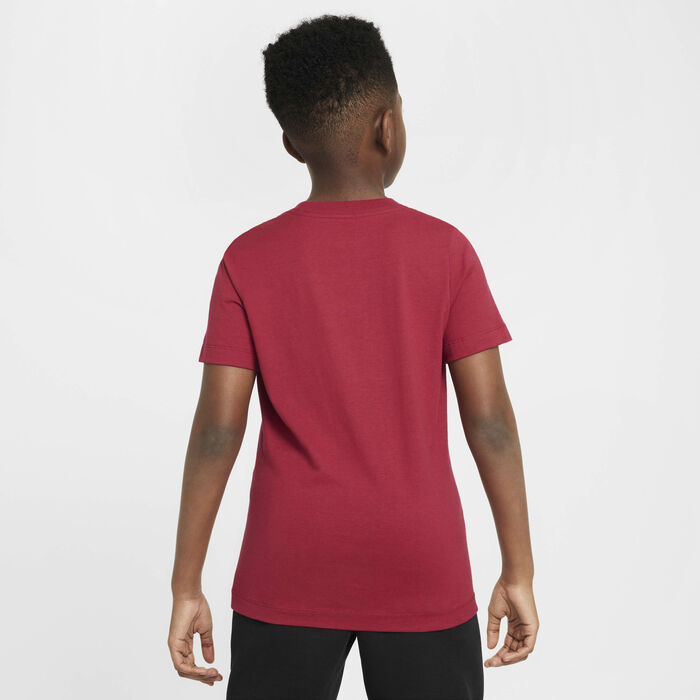 Nike Kids' F.C. Barcelona Football T-Shirt Red Nike Kids' F.C. Barcelona Football T-Shirt Red image number 1