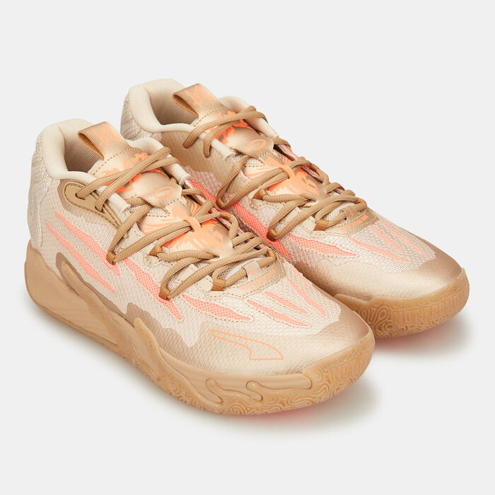 PUMA Men's MB.03 CNY Basketball Shoes Gold image number 2