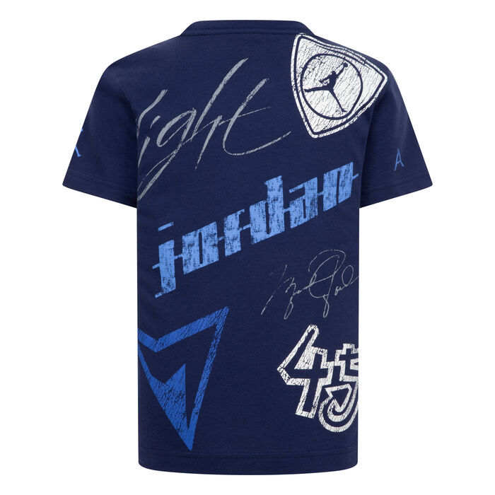Nike Kids' Elements Printed T-Shirt Blue Nike Kids' Elements Printed T-Shirt Blue image number 1