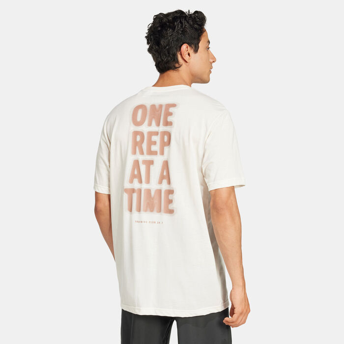 adidas Men's Climacool One Rep at a Time Training T-Shirt White adidas Men's Climacool One Rep at a Time Training T-Shirt White image number 1