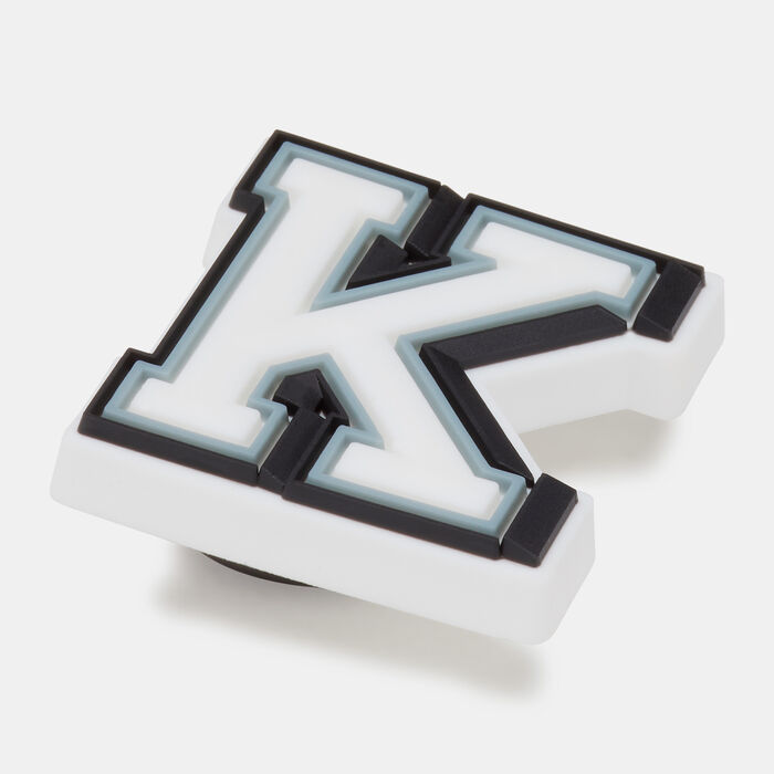 Crocs Letter K Shoe Charm Multi-Color Crocs Letter K Shoe Charm Multi-Color image number 1