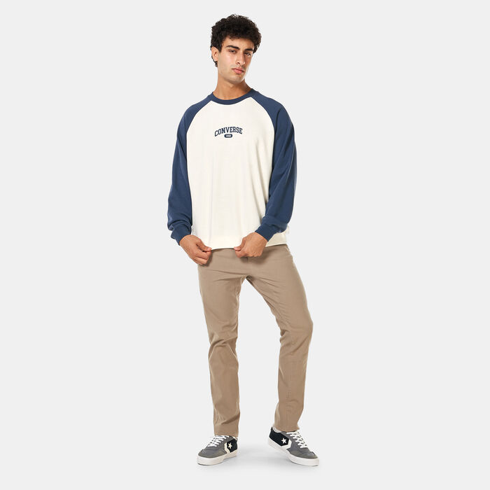 Converse Men's Retro Chuck Sweatshirt Blue image number 2