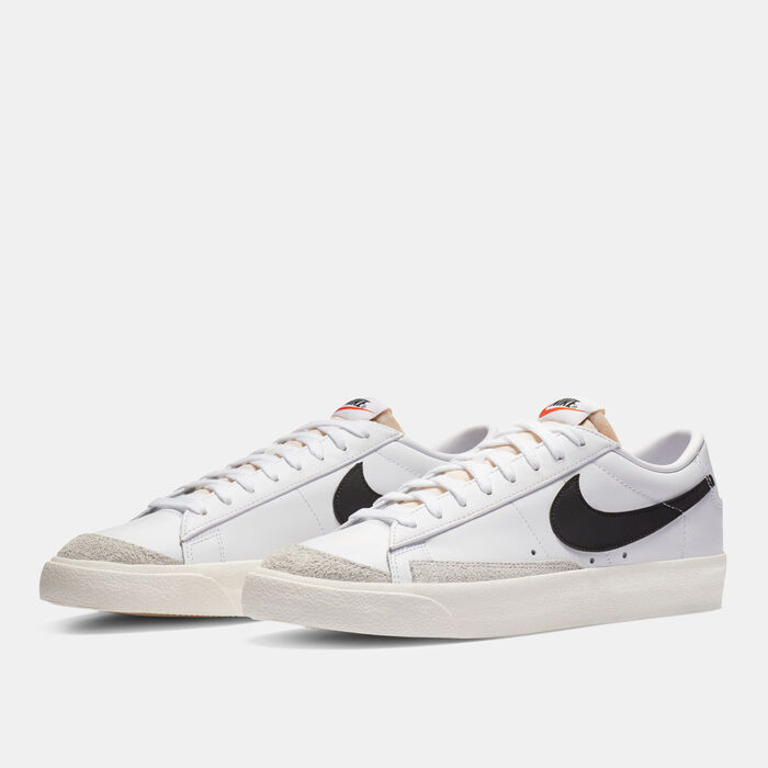 Nike Men's Blazer Low '77 Vintage Shoes White image number 3