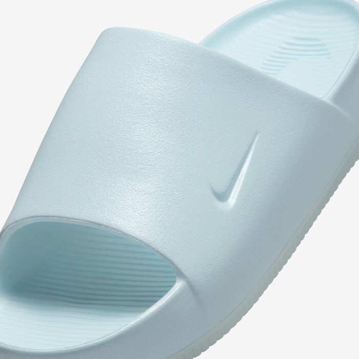 Nike Women's Calm SE Slides Blue Nike Women's Calm SE Slides Blue image number 5