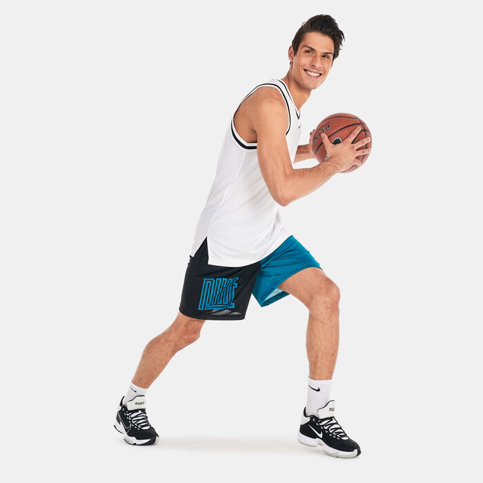 Nike Men's Dri-FIT Asymmetric Starting Five Shorts Black Nike Men's Dri-FIT Asymmetric Starting Five Shorts Black image number 2