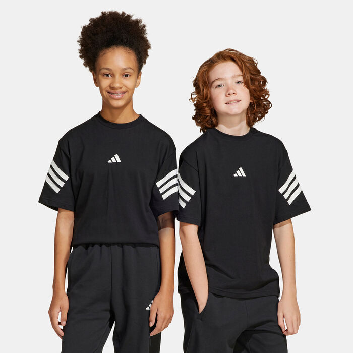 adidas Kids' Future Icons T-Shirt Black adidas Kids' Future Icons T-Shirt Black image number 3